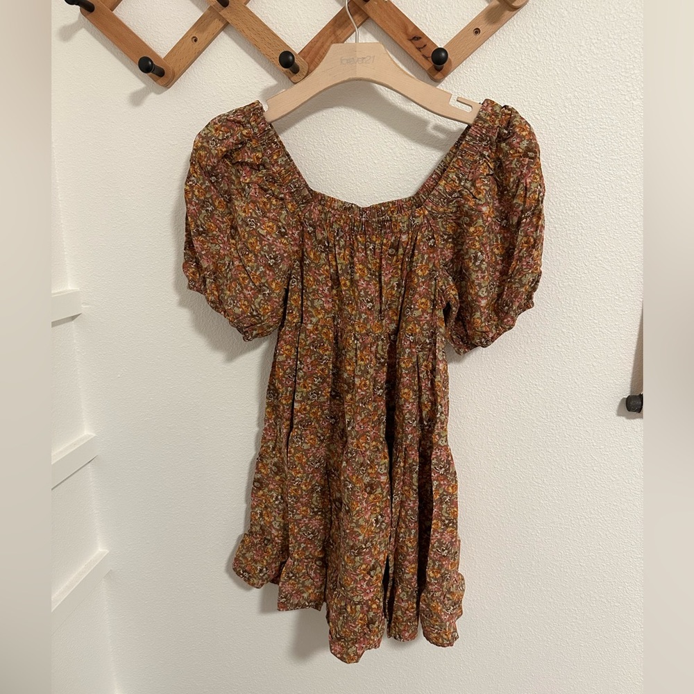 Floral mini dress
